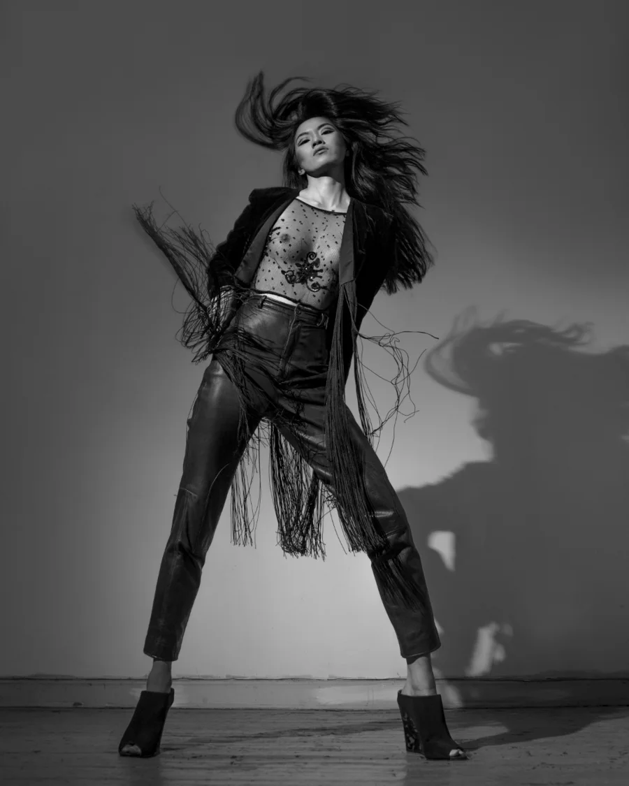 Darin NYC model editorial